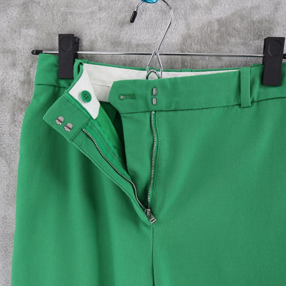 Babaton Atelier Trousers Womens 4 Green Straight Leg High Rise Tailored Pants - Picture 5 of 15